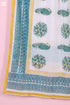 Mulmul Cotton Wrap In Assorted Block Print