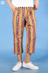 Khaadi Cotton Lounge Pants in Multicoloured Graphic Block Print