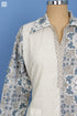 Cambric Cotton Doctorwallah Dress In Graphic Block Print