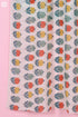 Wool Stole In Floral Block Print