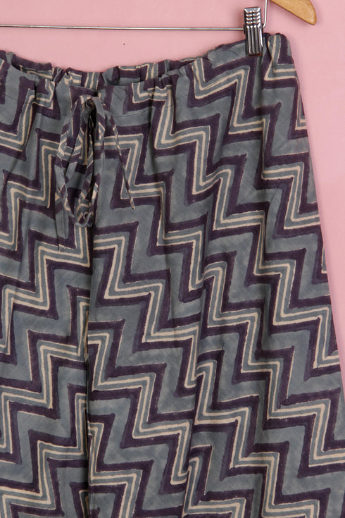 Khaadi Cotton Shepherd Pant With Graphic Block Print