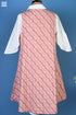 Khaadi Cotton Sleeveless Oliver Jacket In Graphic Block Print