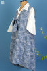 Khaadi Cotton Sleeveless Oliver Jacket In Block Print