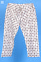 Cambric Cotton Rose Pant In Booti Block Print