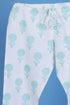 Cambric Cotton Rose Pant In Booti Block Print
