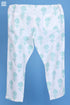 Cambric Cotton Rose Pant In Booti Block Print