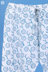Cambric Cotton Pant In Booti Block Print