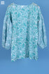 Mulmul Cotton Stanley Top In Graphic Block Print