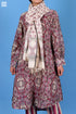 Cotton Silk Lizard Top In Graphic Print