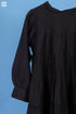 Cotton Silk Runway Dress In Assorted Block Print