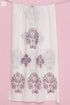 Wool Stole In Floral Block Print
