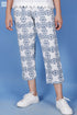 Khaadi Cotton Rose Pant In Graphic Block Print
