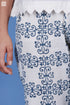 Khaadi Cotton Rose Pant In Graphic Block Print