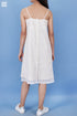 Crepe Cotton Hackysack Dress In Textured Block Print