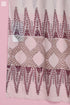 Wool Stole In Graphic Block Print