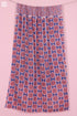 Mulmul Cotton Wrap In Floral Block Print
