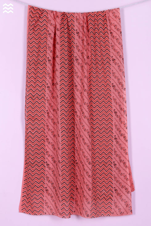 Mulmul Cotton Wrap In Assorted Block Print
