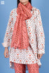 Mulmul Cotton Wrap In Assorted Block Print
