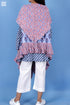 Khaadi Cotton Boho Overlay Jacket In Floral Block Print