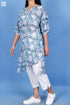Mulmul Cotton Stanley Top In Block Print