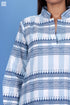 Cambric Cotton Boss Kurta In Graphic Print