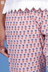 Cambric Cotton Van Pant With Floral Block Print