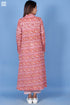 Mulmul Cotton Boss Kurta In Block Print