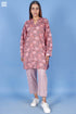 Mulmul Cotton Poiret Top In Floral Block Print