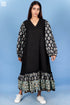 Frilly Jelly Dress in Block Print