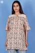 Crepe Cotton Phil Top In Block Print