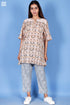 Crepe Cotton Phil Top In Block Print