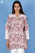 Crepe Cotton Phil Top In Block Print