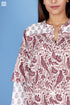 Crepe Cotton Phil Top In Block Print