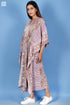 Rayon Caftan In Block Print