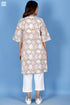 Cambric Cotton Uma Top in Block Print