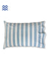 40s Cotton Pillow Cover In Graphic Block Print