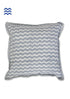 20s Cotton Cushion Cover in Blue Hand Block Prints