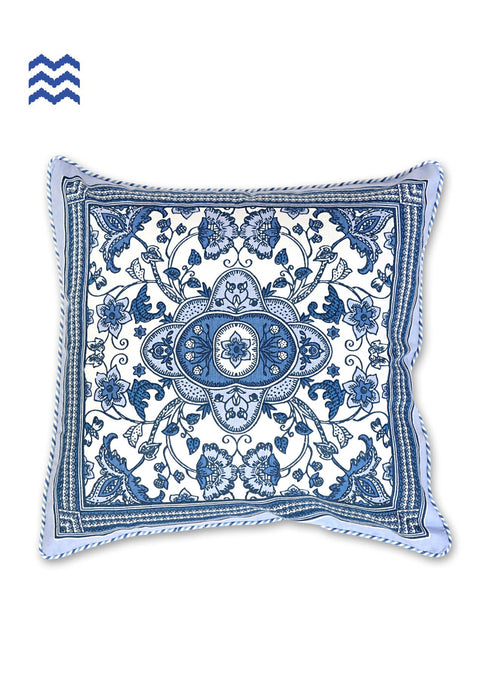 20s Cotton Cushion Cover In Floral Print