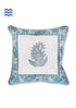 20s Cotton Cushion Cover In GraphicBlock Print