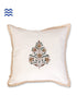 20s Cotton Cushion Cover In Graphic Block Print