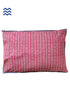 40s Cotton Pillow Cover In Multi Coloured Floral Abstract Block Print