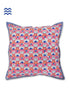 20s Cotton Cushion Cover In Graphic Block Print