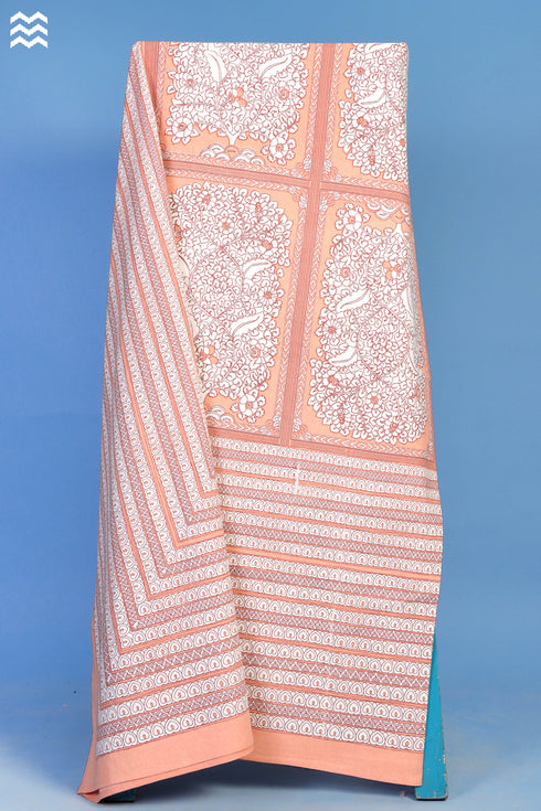 20`s Cotton Bedcover in Graphic Print