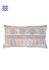 20s Cotton Cushion Cover in Floral Block Print