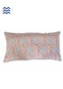 20s Cotton Cushion Cover in Floral Block Print