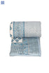 Mulmul Cotton Quilt in Floral Block Print