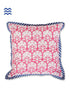 20s Cotton Cushion Cover In Graphic Block Print