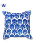 20s Cotton Cushion Cover In Graphic Block Print