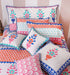 20s Cotton Cushion Cover In Graphic Block Print
