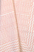 20s Cotton KING SIZE Bed Cover In Zigzag Block Print
